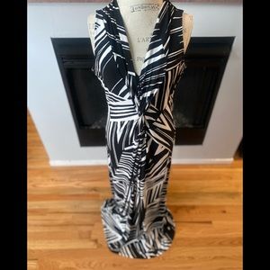 Long dress - cinched front